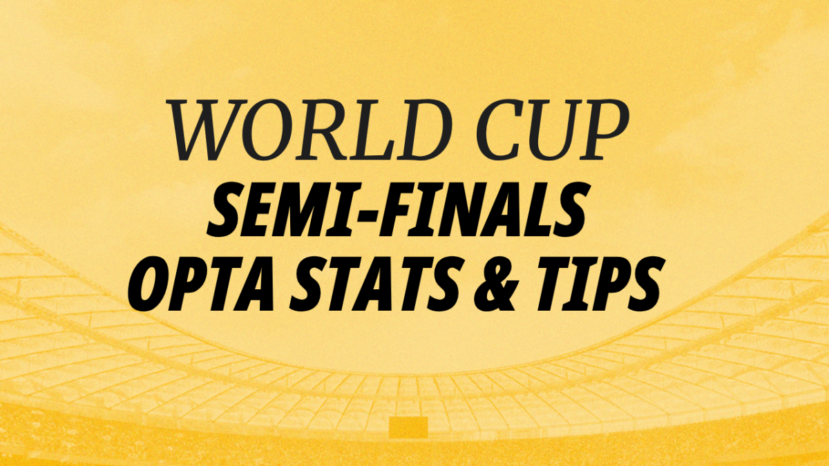 Betfair banner for the best Opta stats bets for the World Cup semi-finals